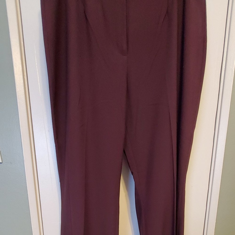 INC Bordeaux Flair Leg Pants